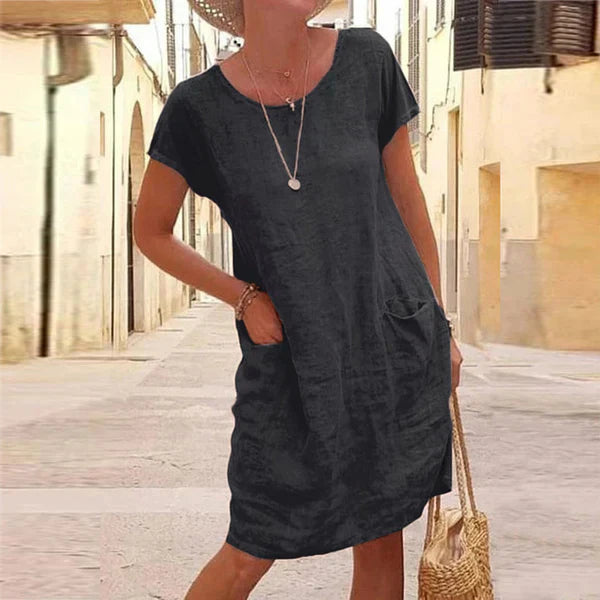 Naomi | Relaxed Pocket Shift Dress