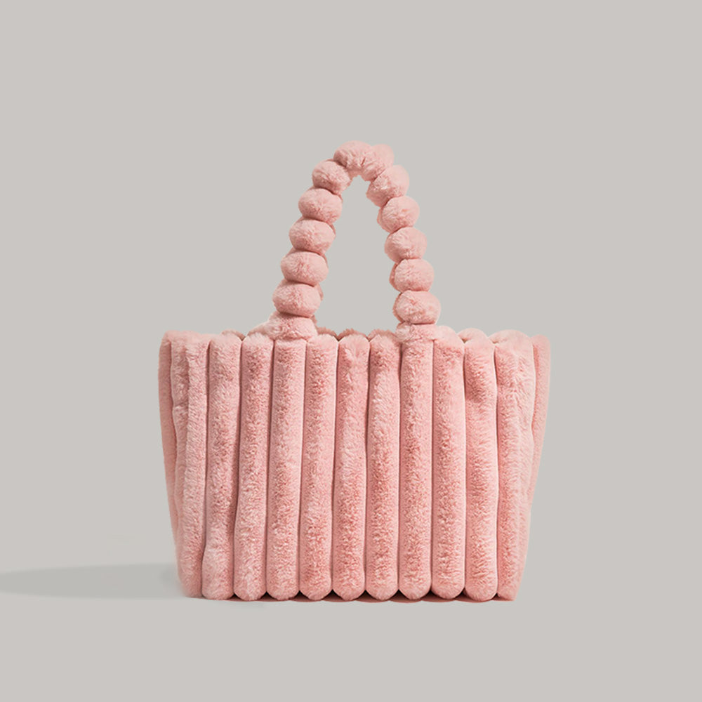Eric | Plush Faux Fur Shoulder Bag