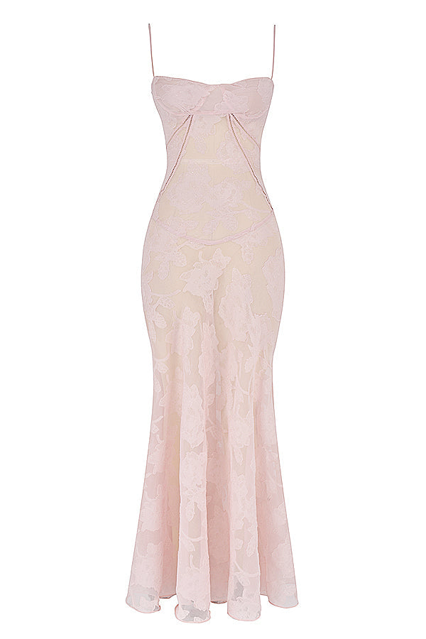 Dean | Maxi Dress Embroidered Elegant