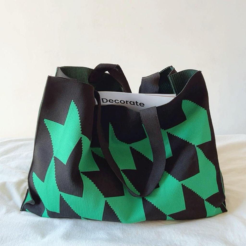 Jesica | Shopper Bag Geometric Pattern