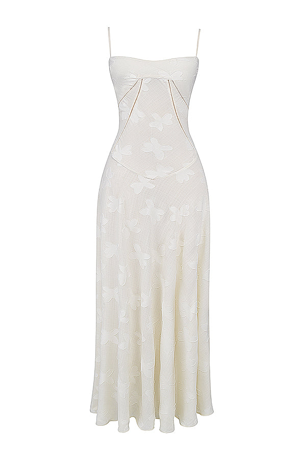 Dean | Maxi Dress Embroidered Elegant