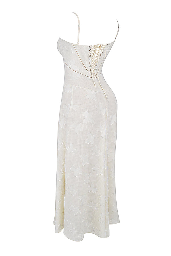 Dean | Maxi Dress Embroidered Elegant