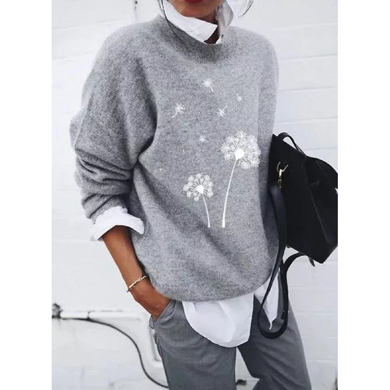 Avia | Sweater Dandelion Print