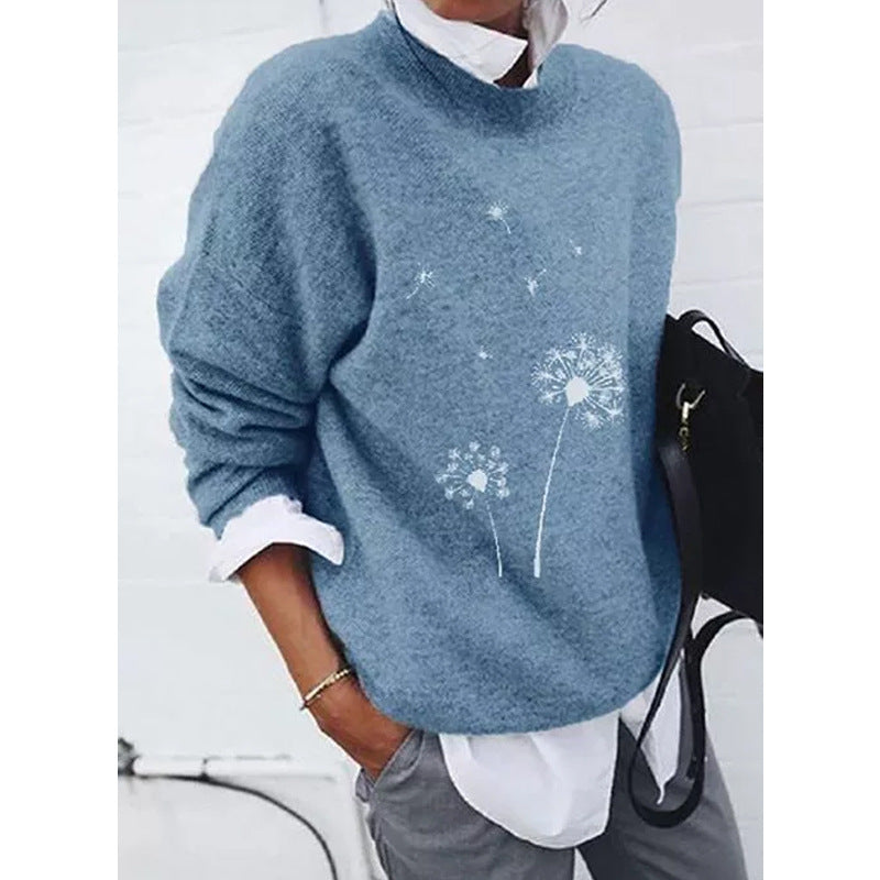 Avia | Sweater Dandelion Print