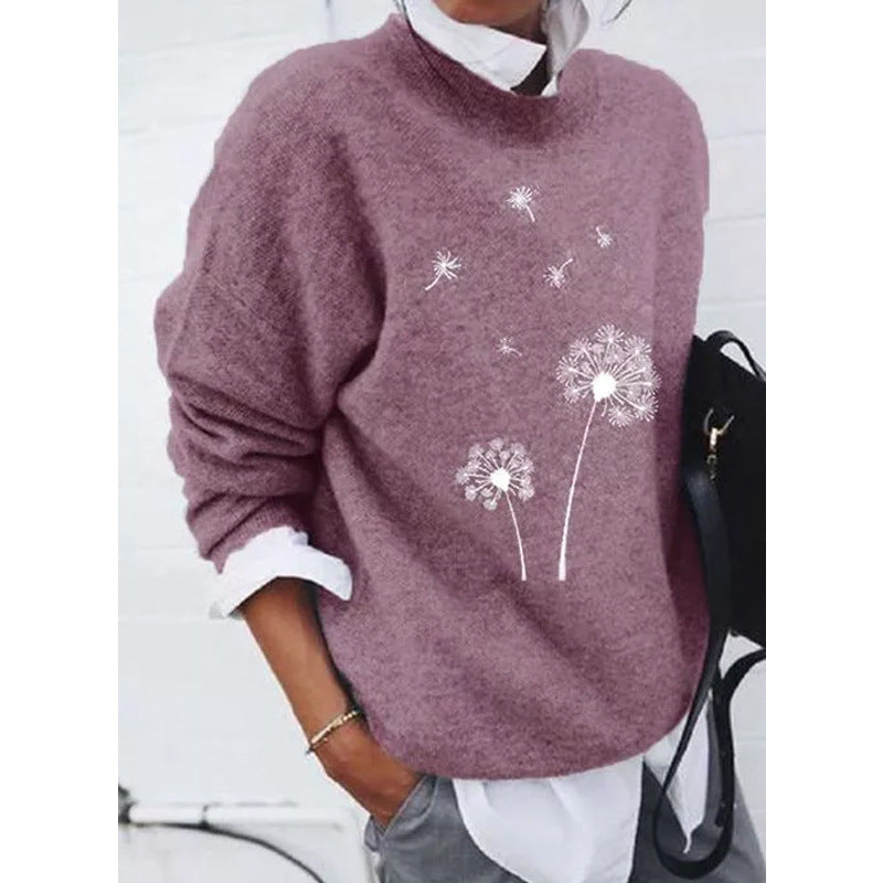 Avia | Sweater Dandelion Print