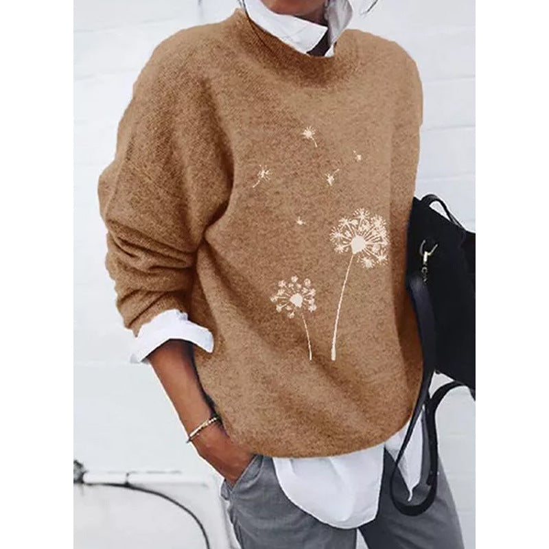 Avia | Sweater Dandelion Print