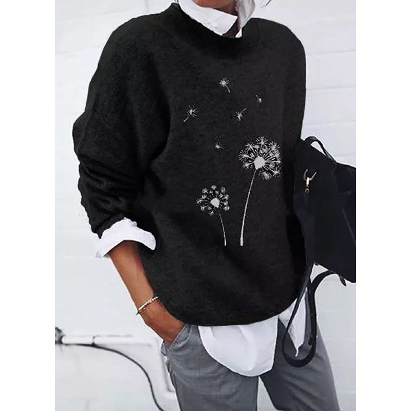 Avia | Sweater Dandelion Print