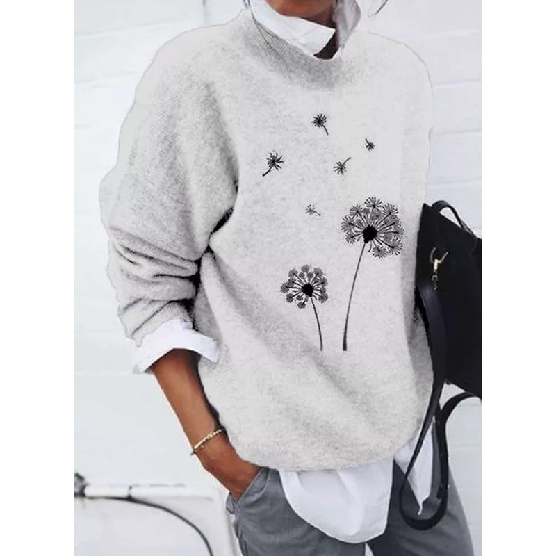 Avia | Sweater Dandelion Print
