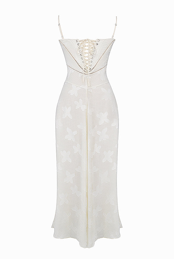 Dean | Maxi Dress Embroidered Elegant