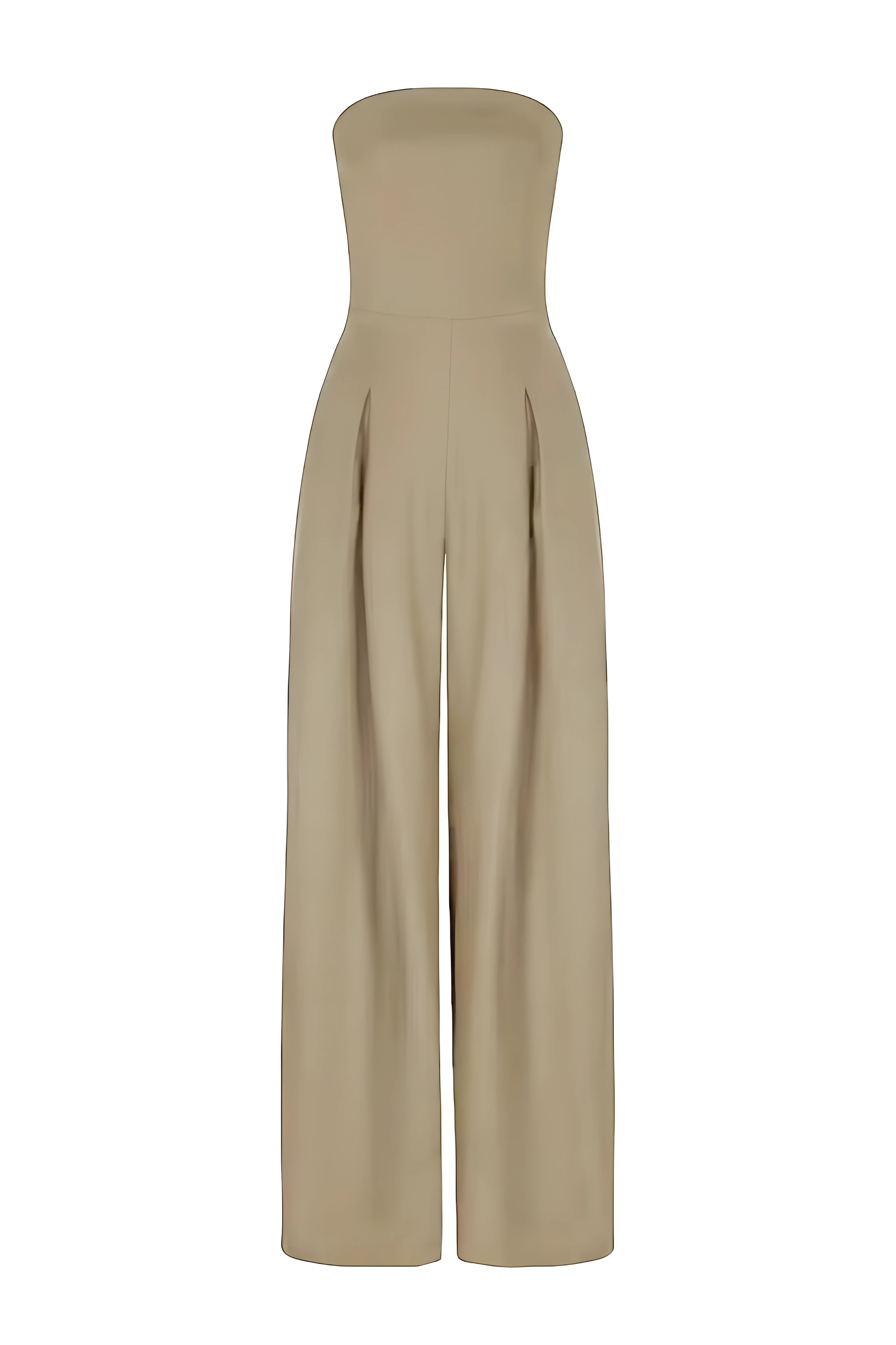 Isela | Effortlessly Radiant Strapless Jumpsuit for Women