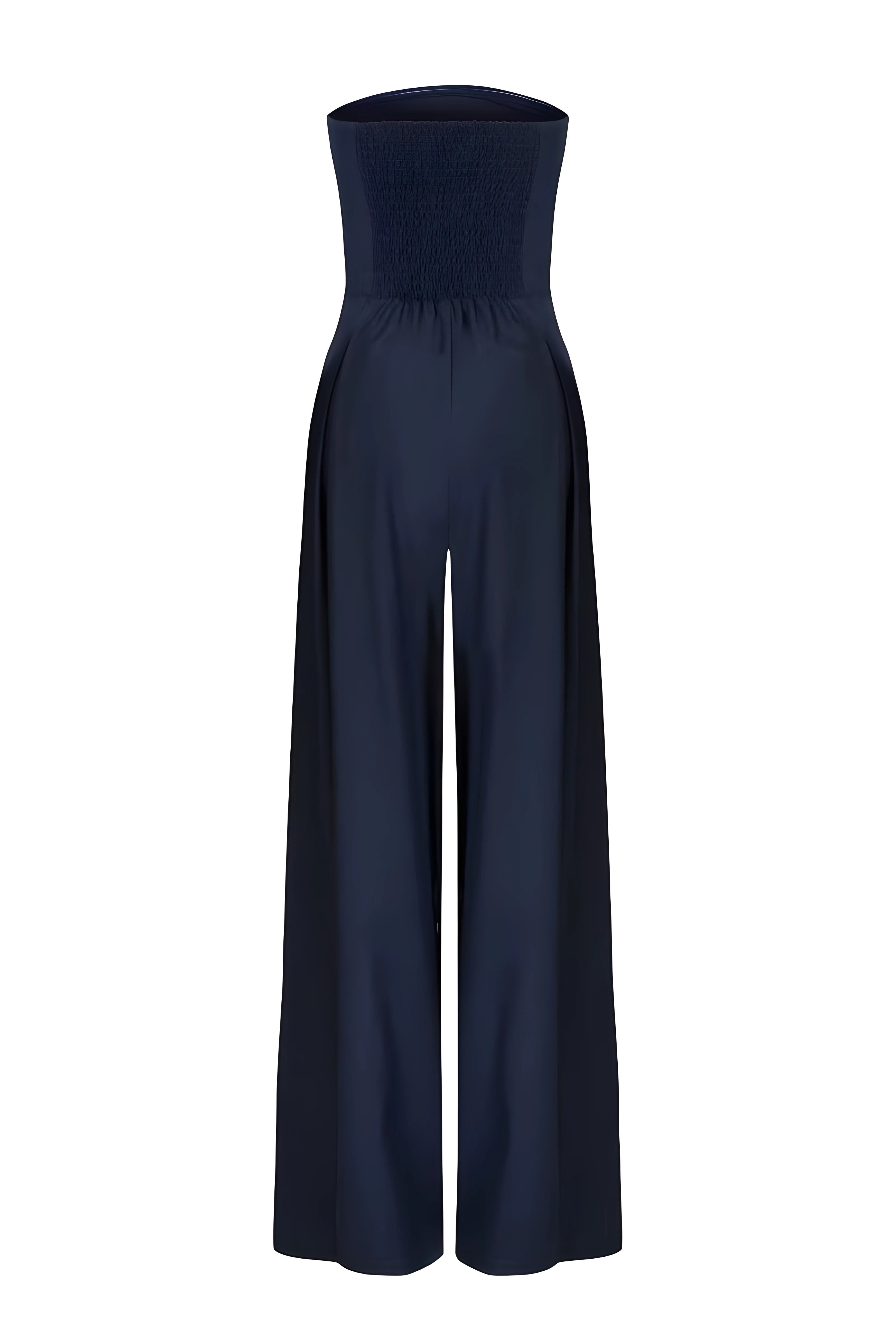 Isela | Effortlessly Radiant Strapless Jumpsuit for Women