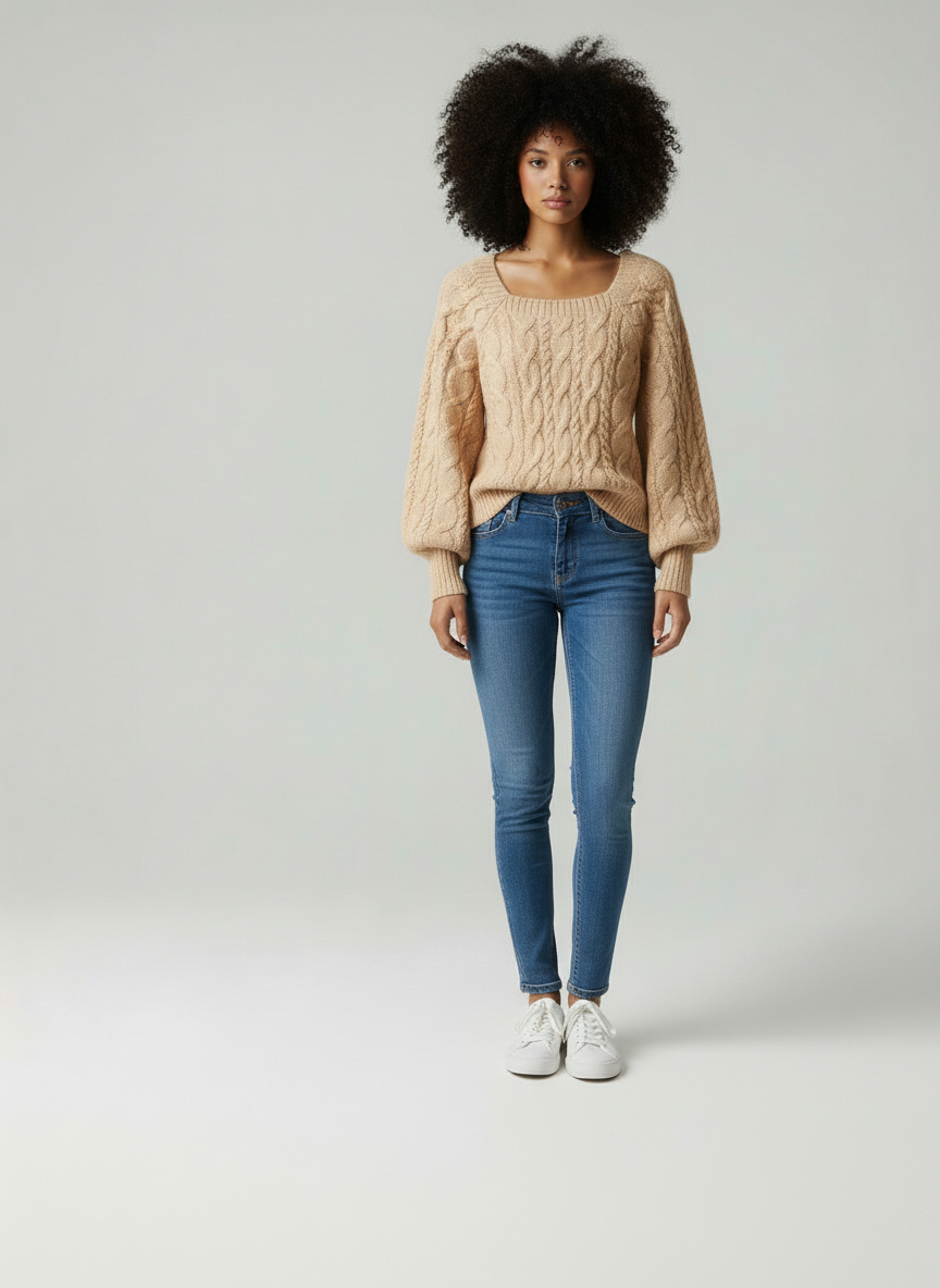 Mare | Soft Warm Knitted Women's Sweater