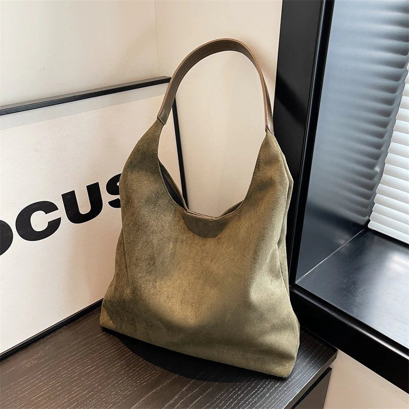 Jedidiah | Bag Vegan Suede Shoulder Bag