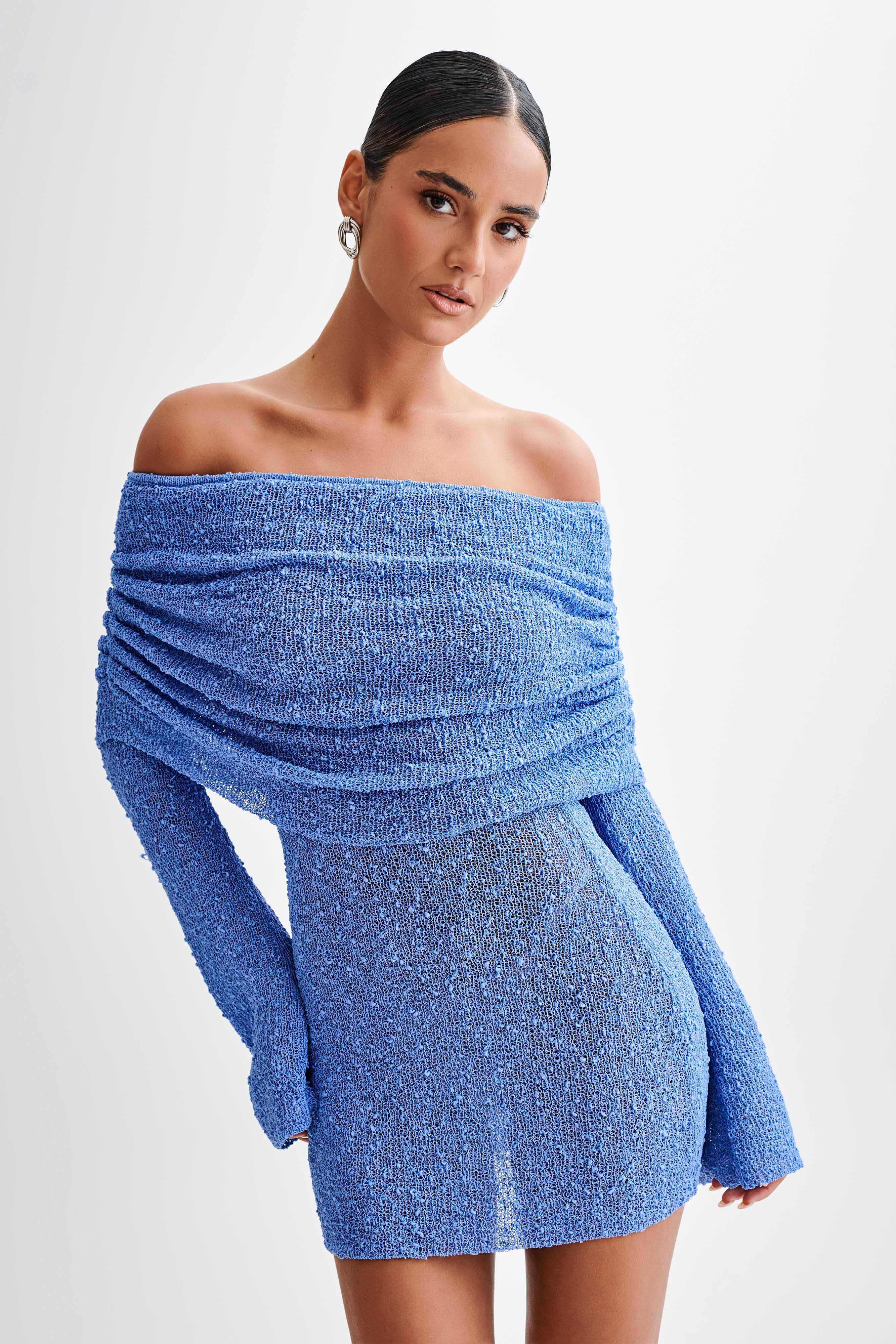 Shaye | Knitted Off-the-Shoulder Dress