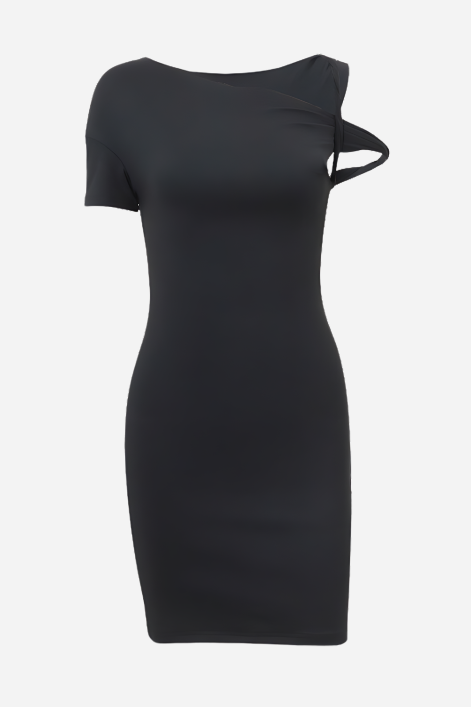 Faye | Dress with One-Shoulder Design
