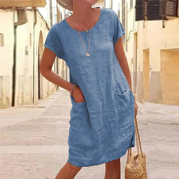 Naomi | Relaxed Pocket Shift Dress