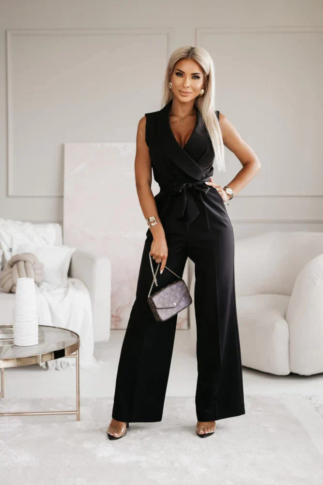 Alejandra | Women's Jumpsuit with Tie Belt