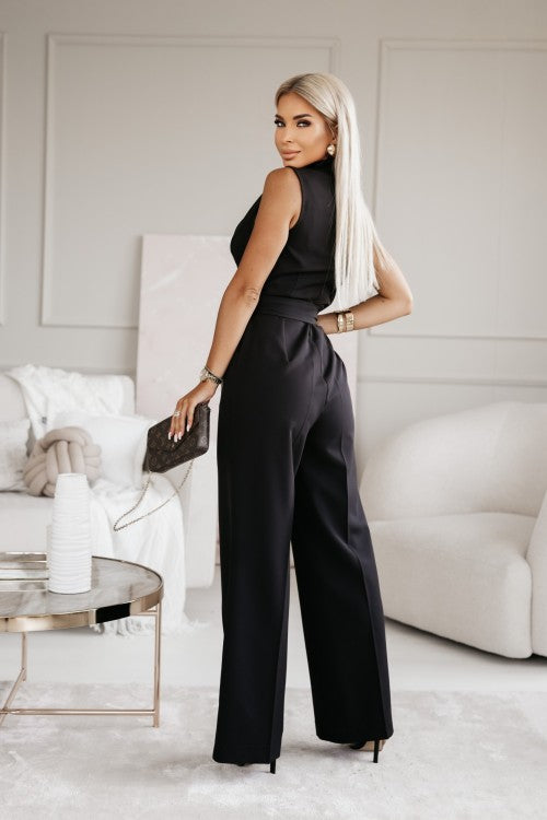 Alejandra | Women's Jumpsuit with Tie Belt