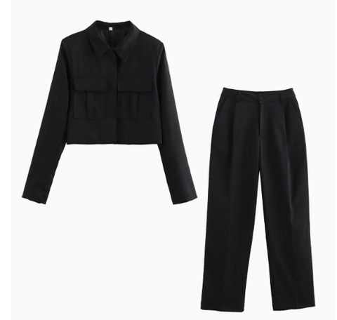 Dream | Two-Piece Set with Cropped Coat