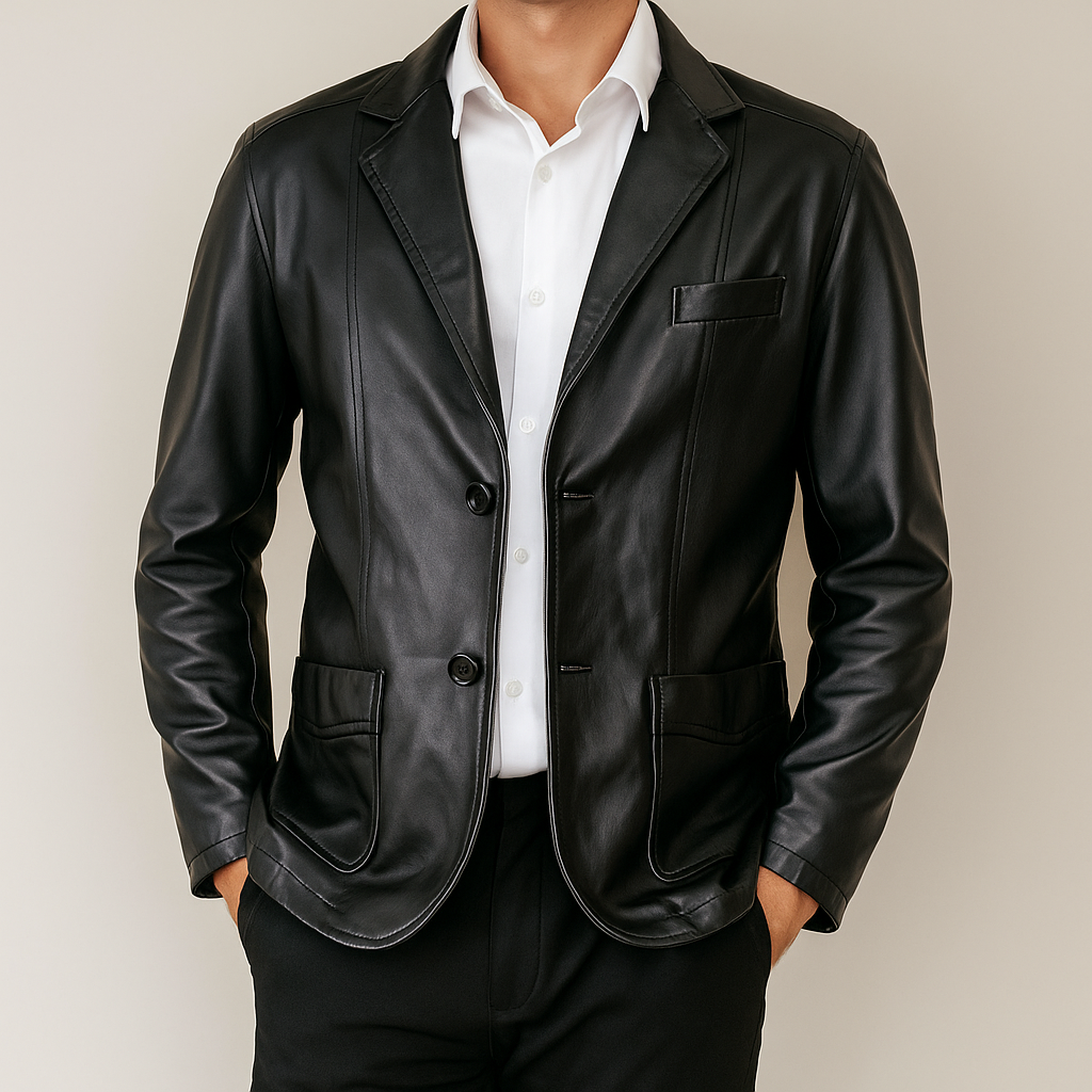 Whittington Leather Blazer