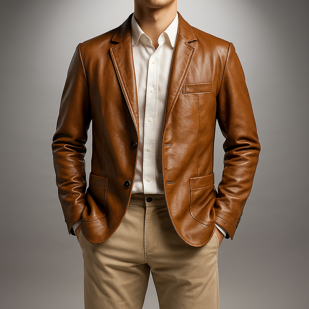 Whittington Leather Blazer