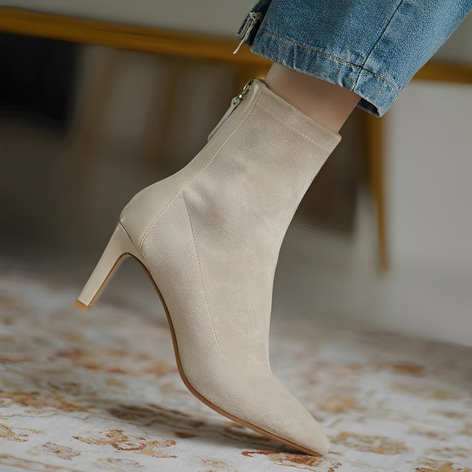 Yetta | Ankle Boots Pointed Toe Heel