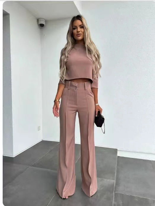 Isabela | Wide Leg Trouser Set