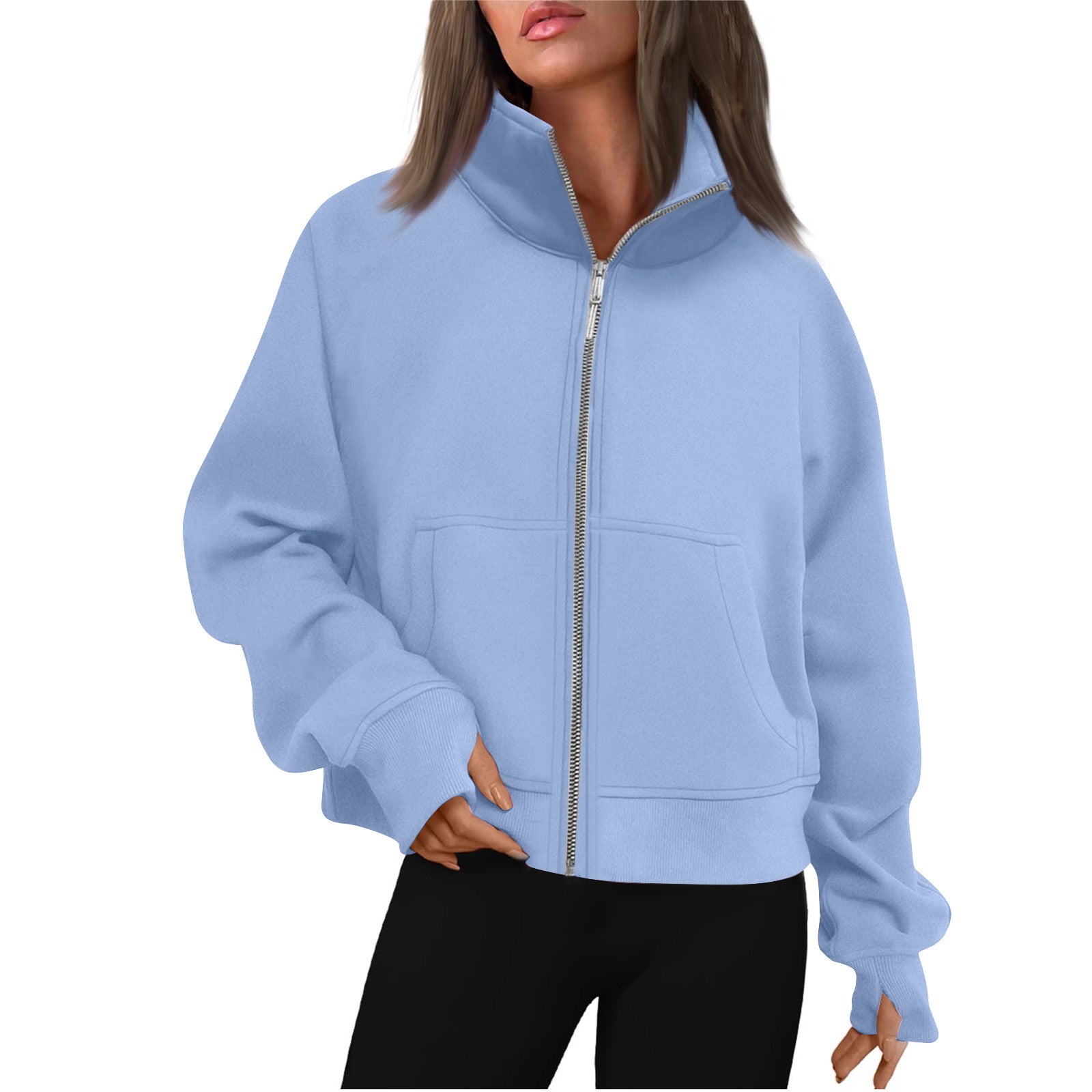 Azaria | Training Jacket with Thumbholes
