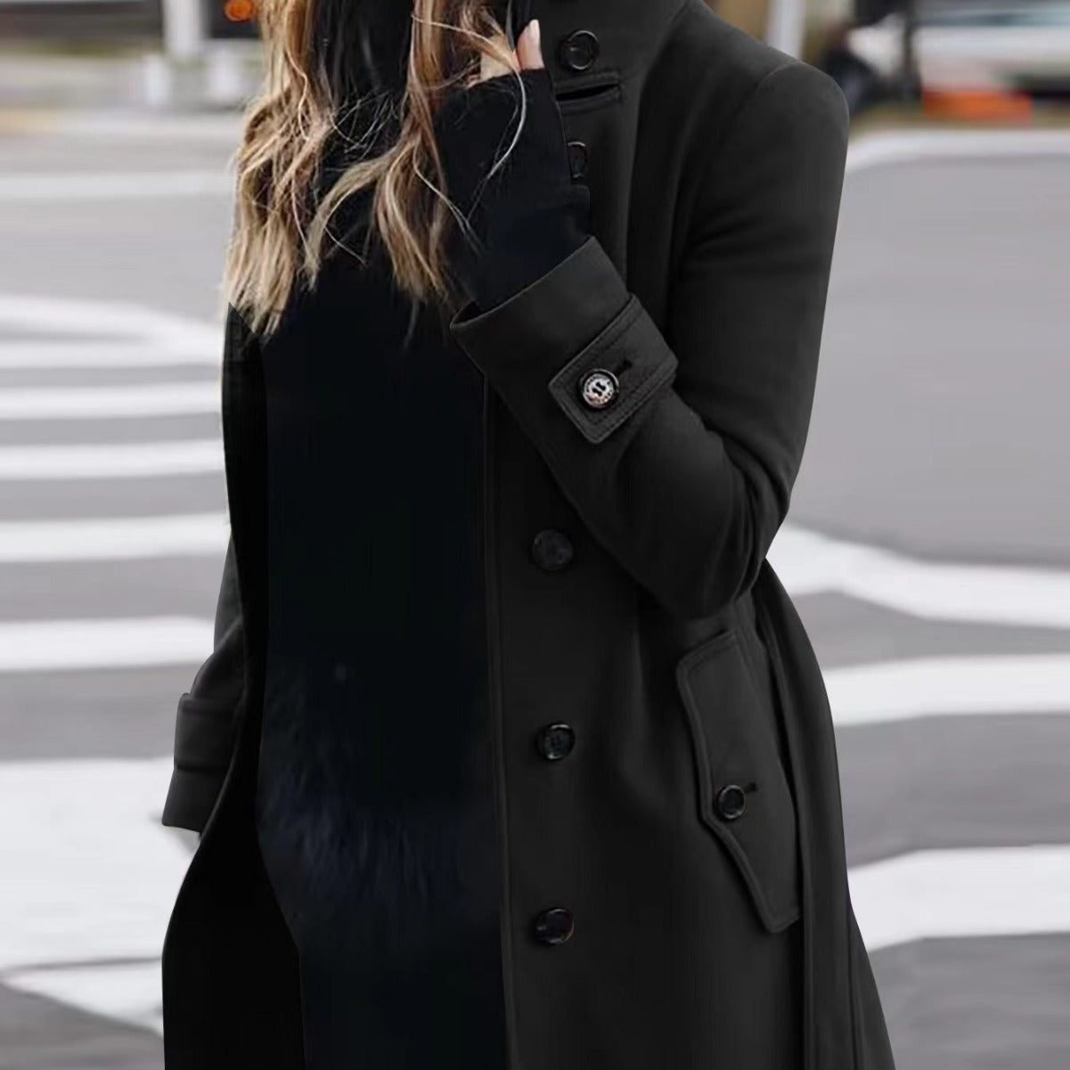 Naomie | Trench coat Double-breasted