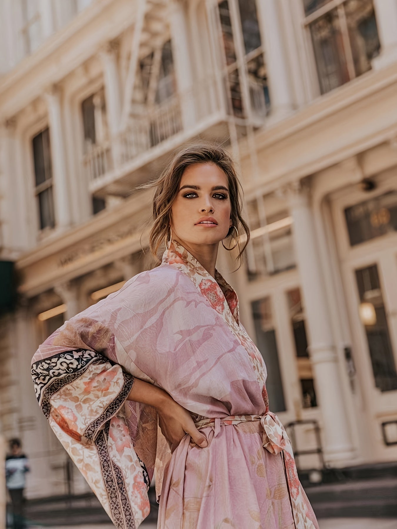 Blanca | Bohemian floral print dress