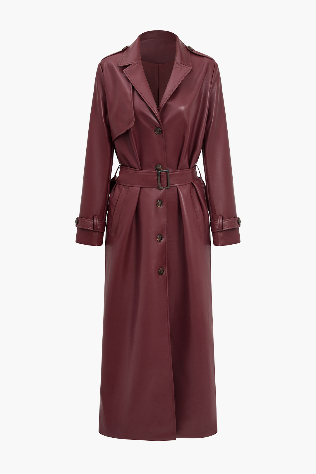 Serena | Trench Coat Women Imitation Leather