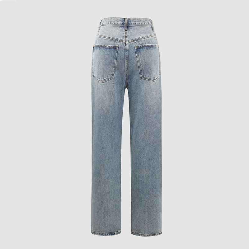 Zayla | Jeans with Crossover Waistband