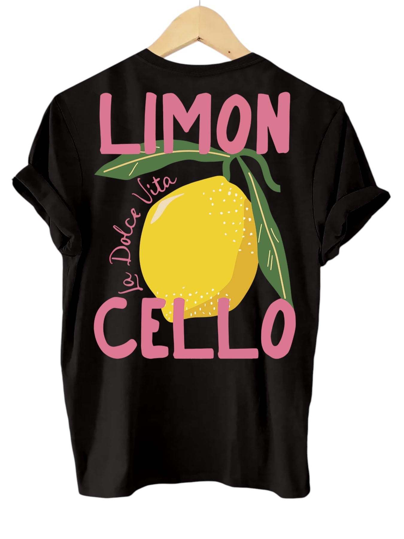 Kamdyn | Summer T-shirt with Lemon Print for Women