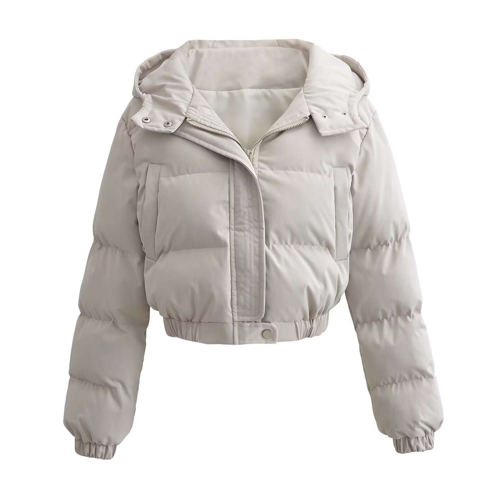 Lina | Short Length Hooded Puffer Jacket