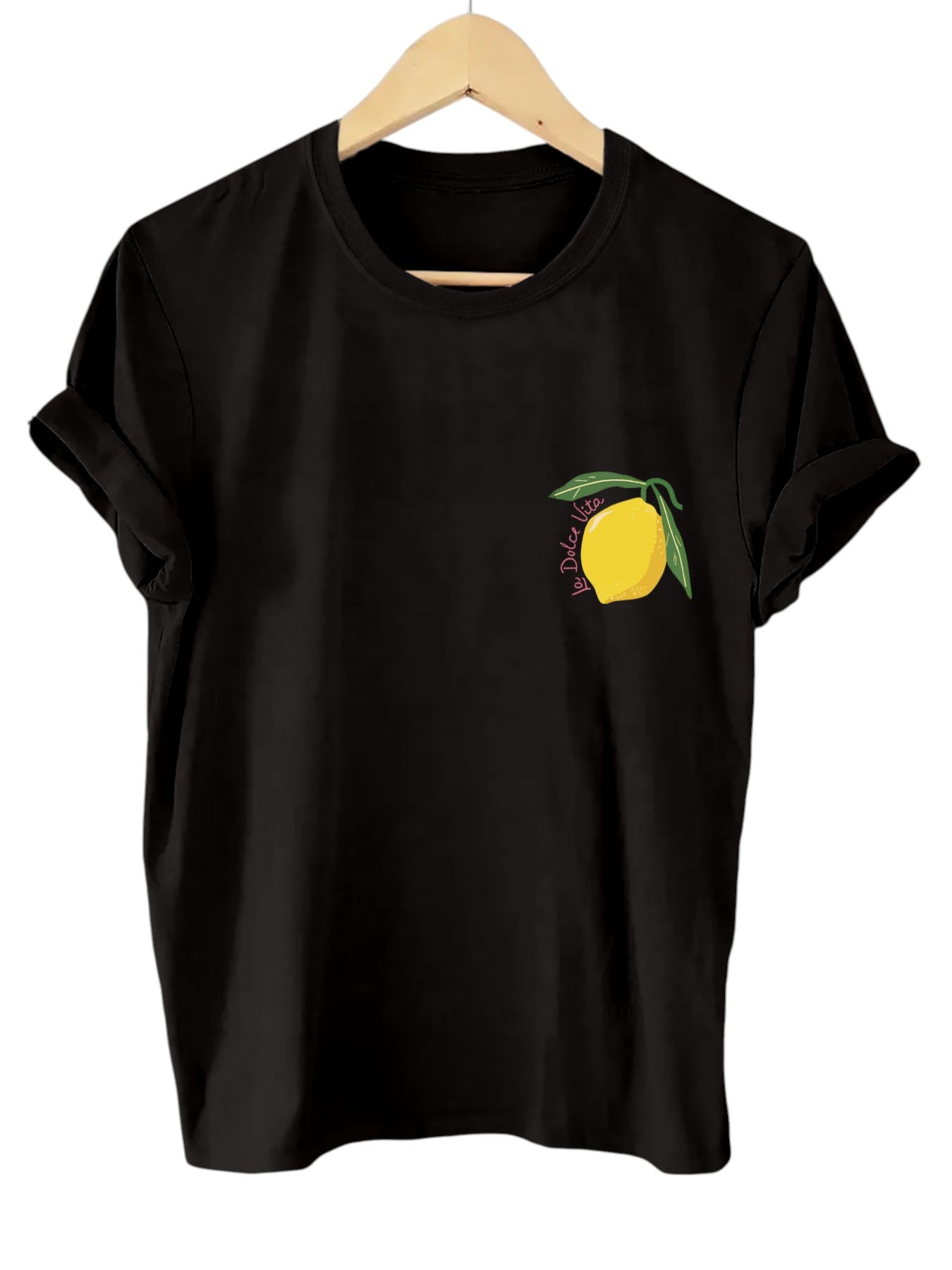 Kamdyn | Summer T-shirt with Lemon Print for Women