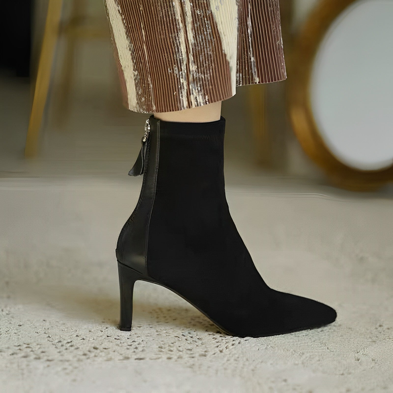 Yetta | Ankle Boots Pointed Toe Heel
