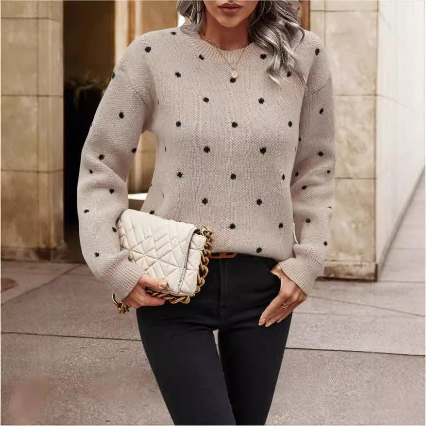 Lincoln | Polka Dot Sweater