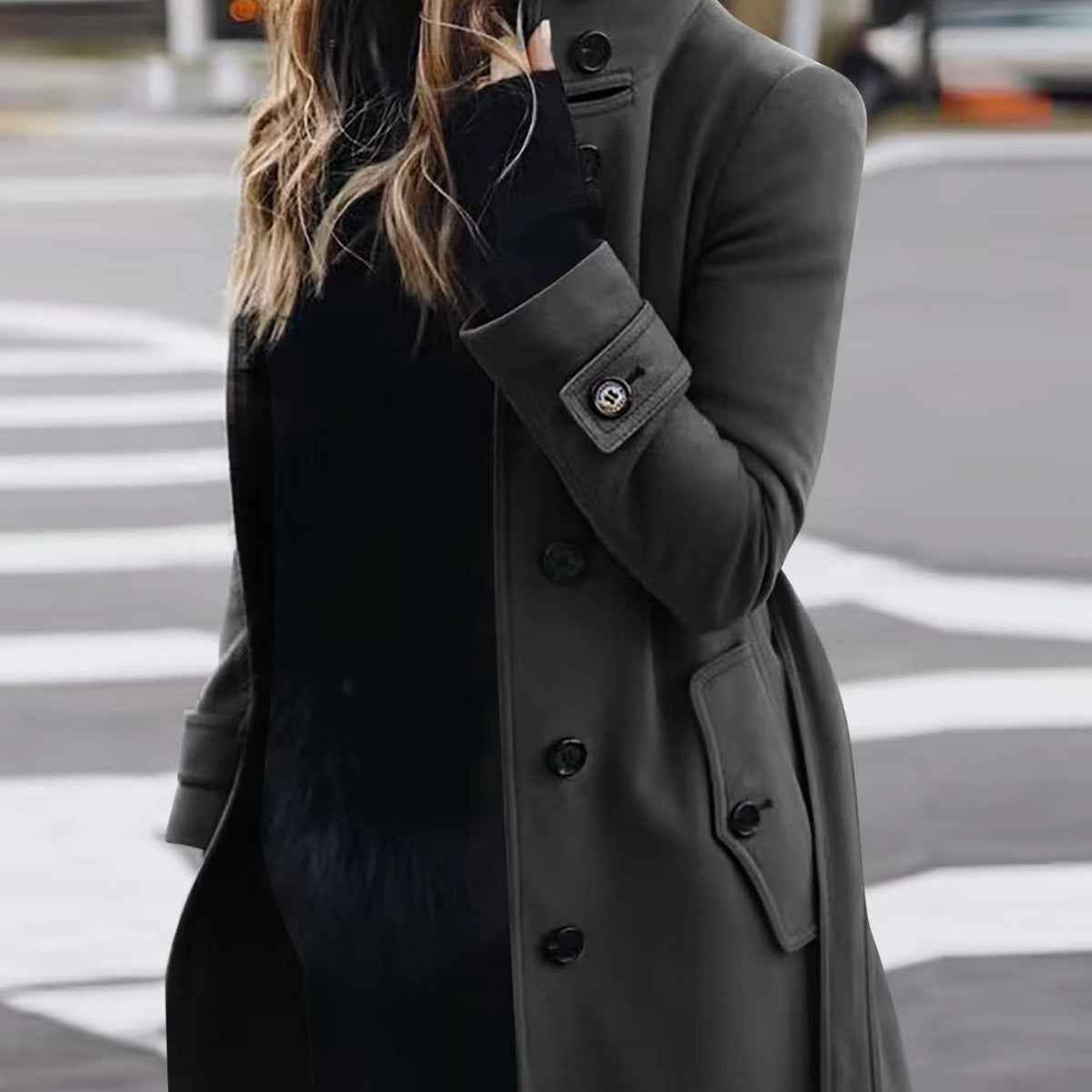 Naomie | Trench coat Double-breasted