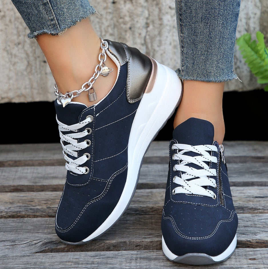 Malena | Comfortable Sneakers with Side Zip