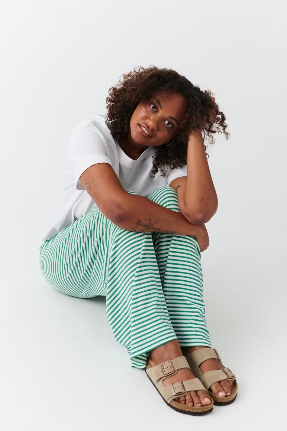 Kaya | Wide Leg Drawstring Trousers