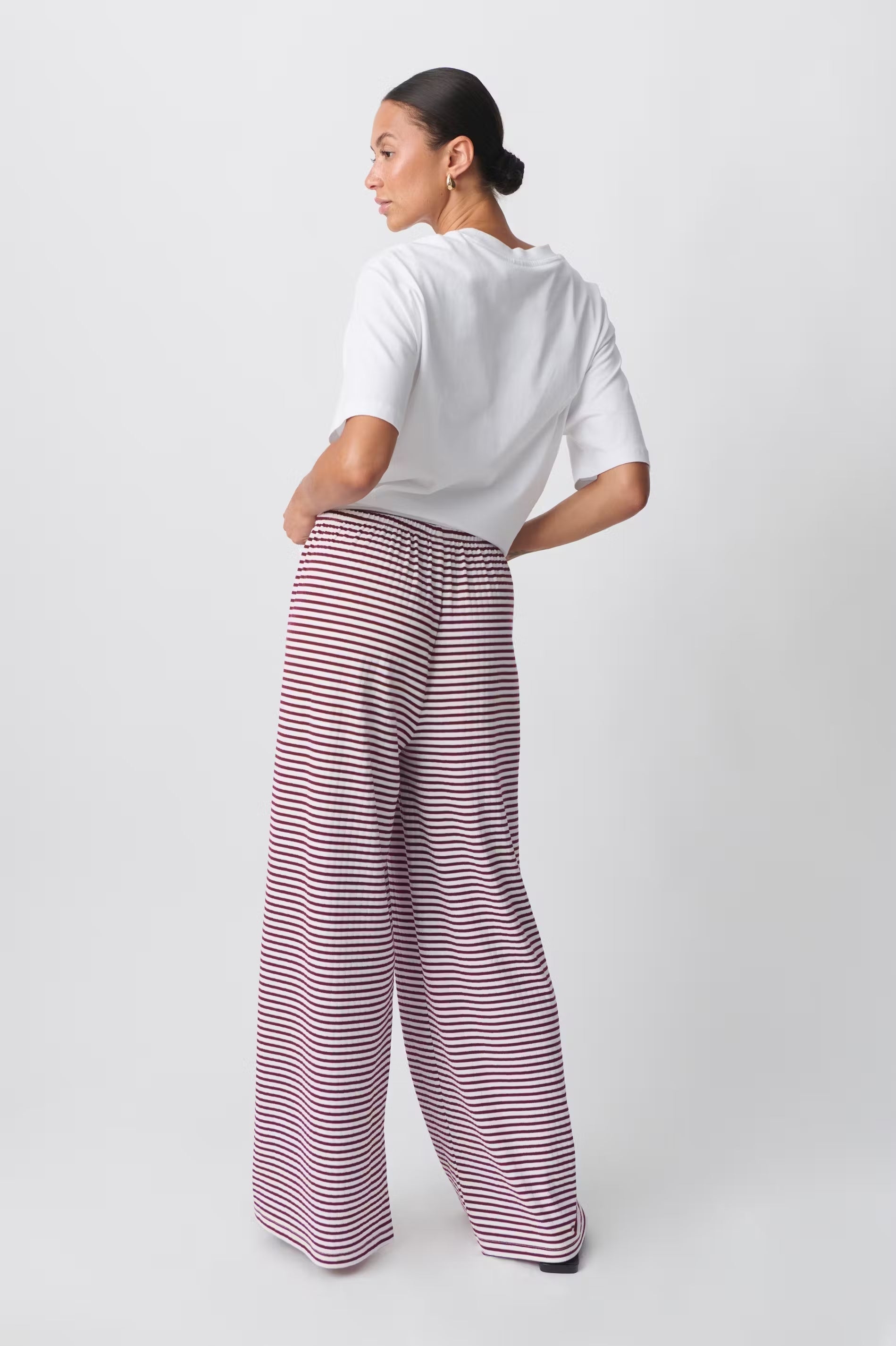 Kaya | Wide Leg Drawstring Trousers