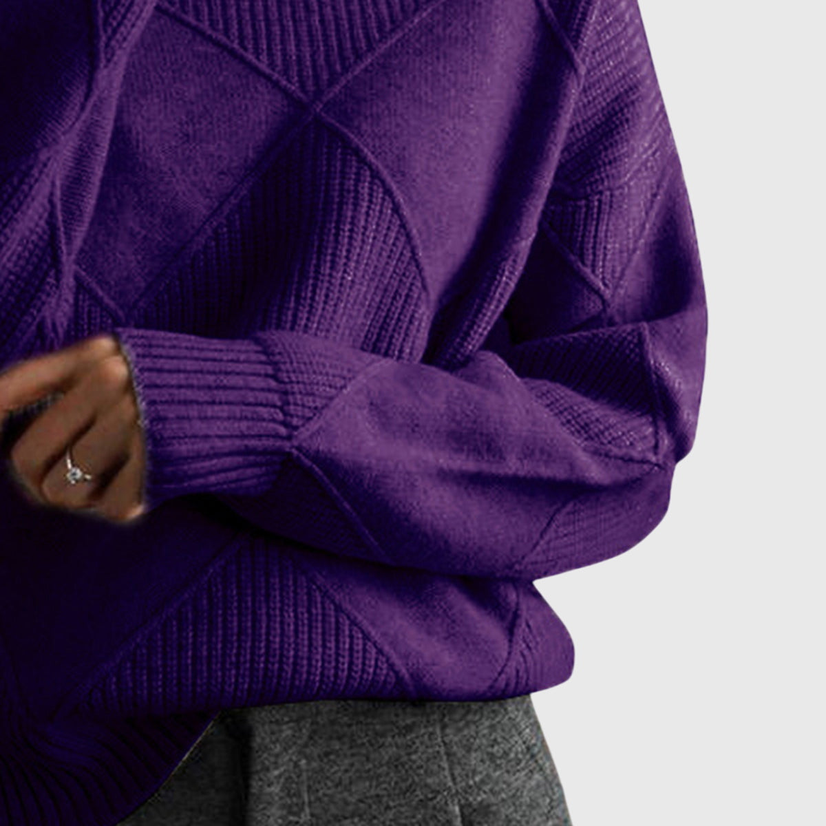 Angela™ - Turtleneck Sweater