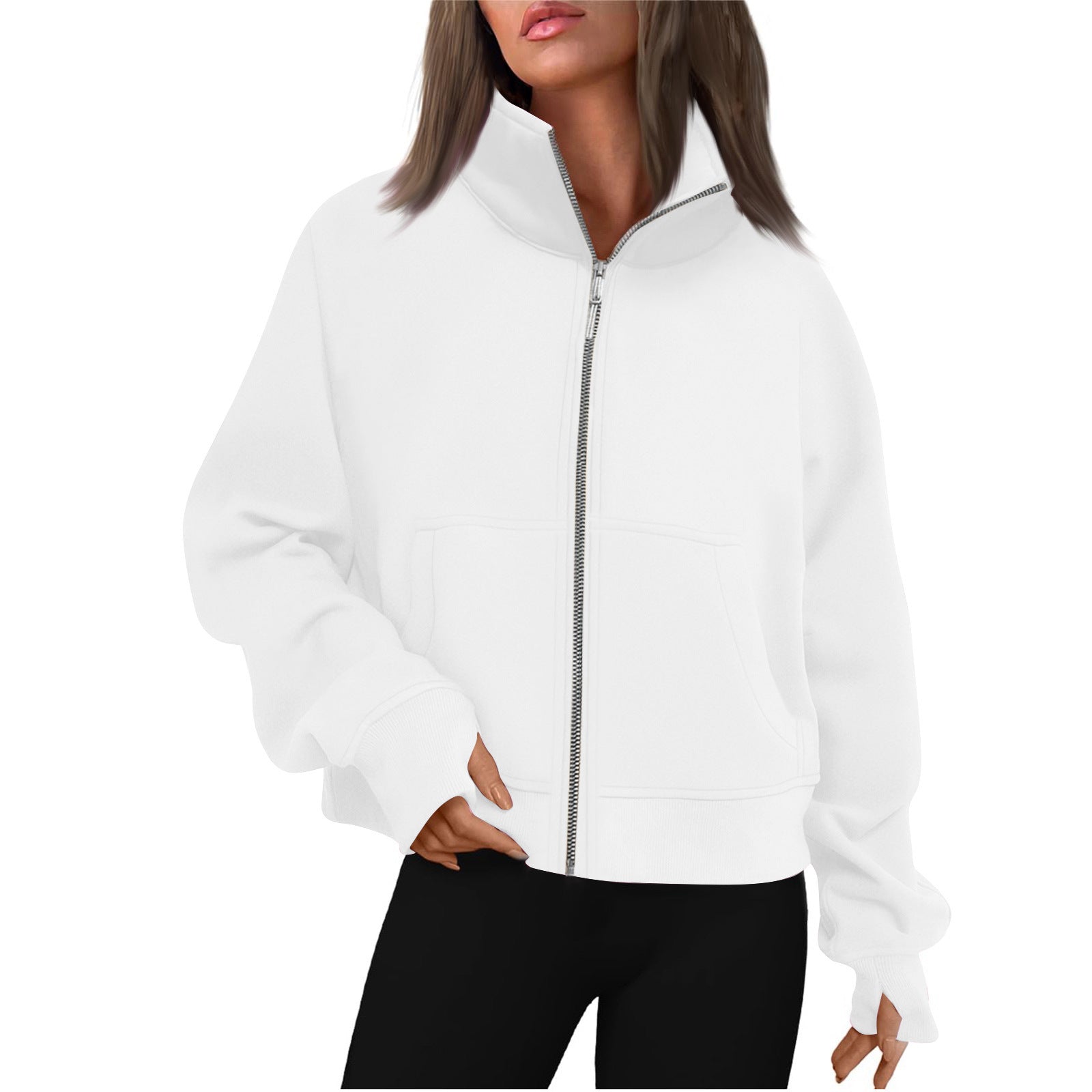 Azaria | Training Jacket with Thumbholes