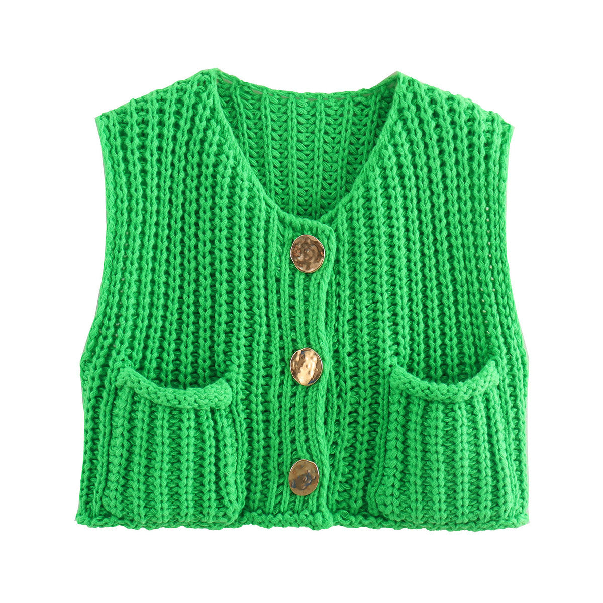 Madelin | Vest with Chunky Knit Texture