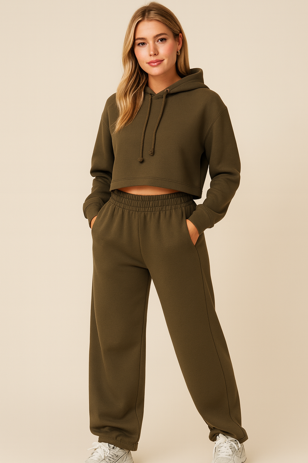 Antonia | Sweatpants with Elastic Cuffs