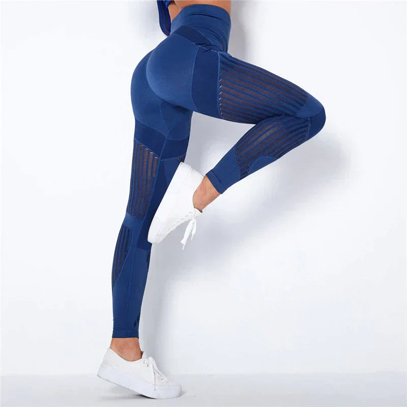 Caleigh | Leggings with Mesh Panels