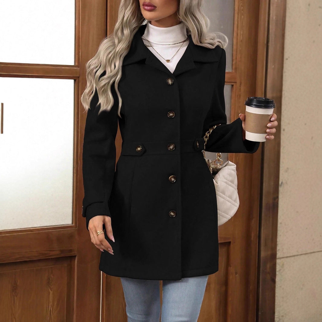 Herminia | Elegant Women's Trench Coat with a Flattering Fit