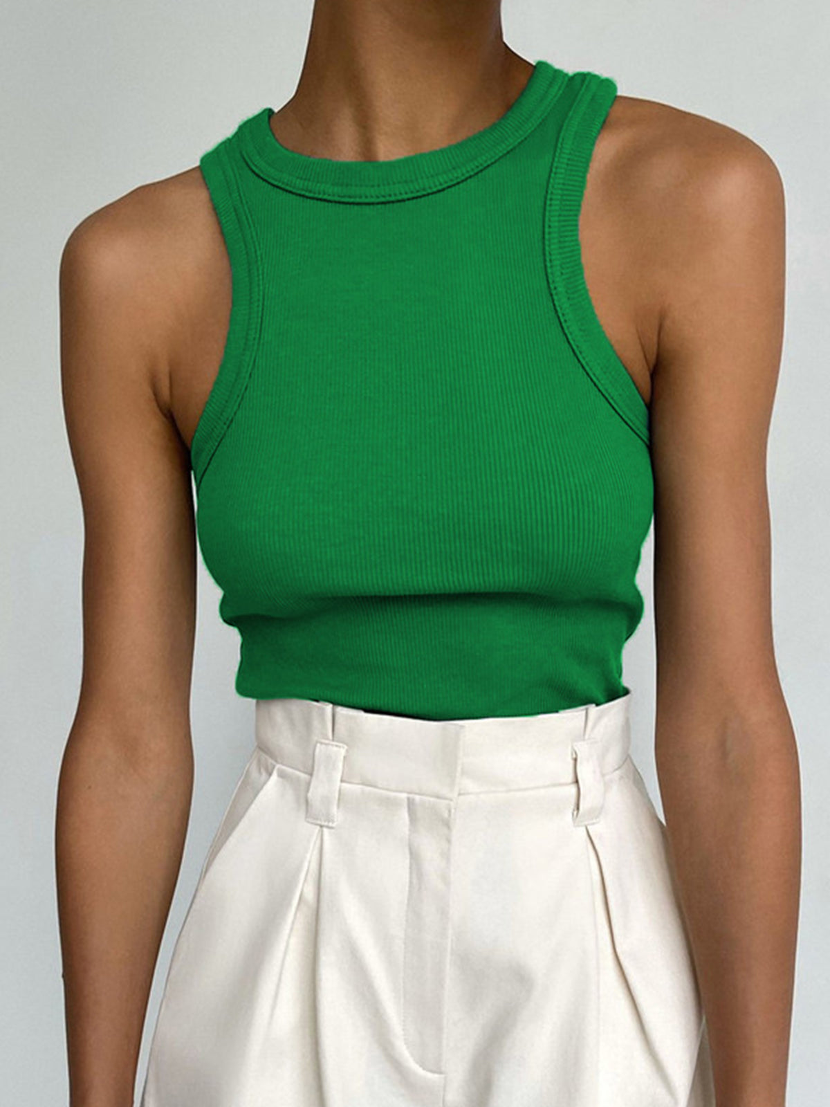 Jennifer | Tank Top Ribbed Knit