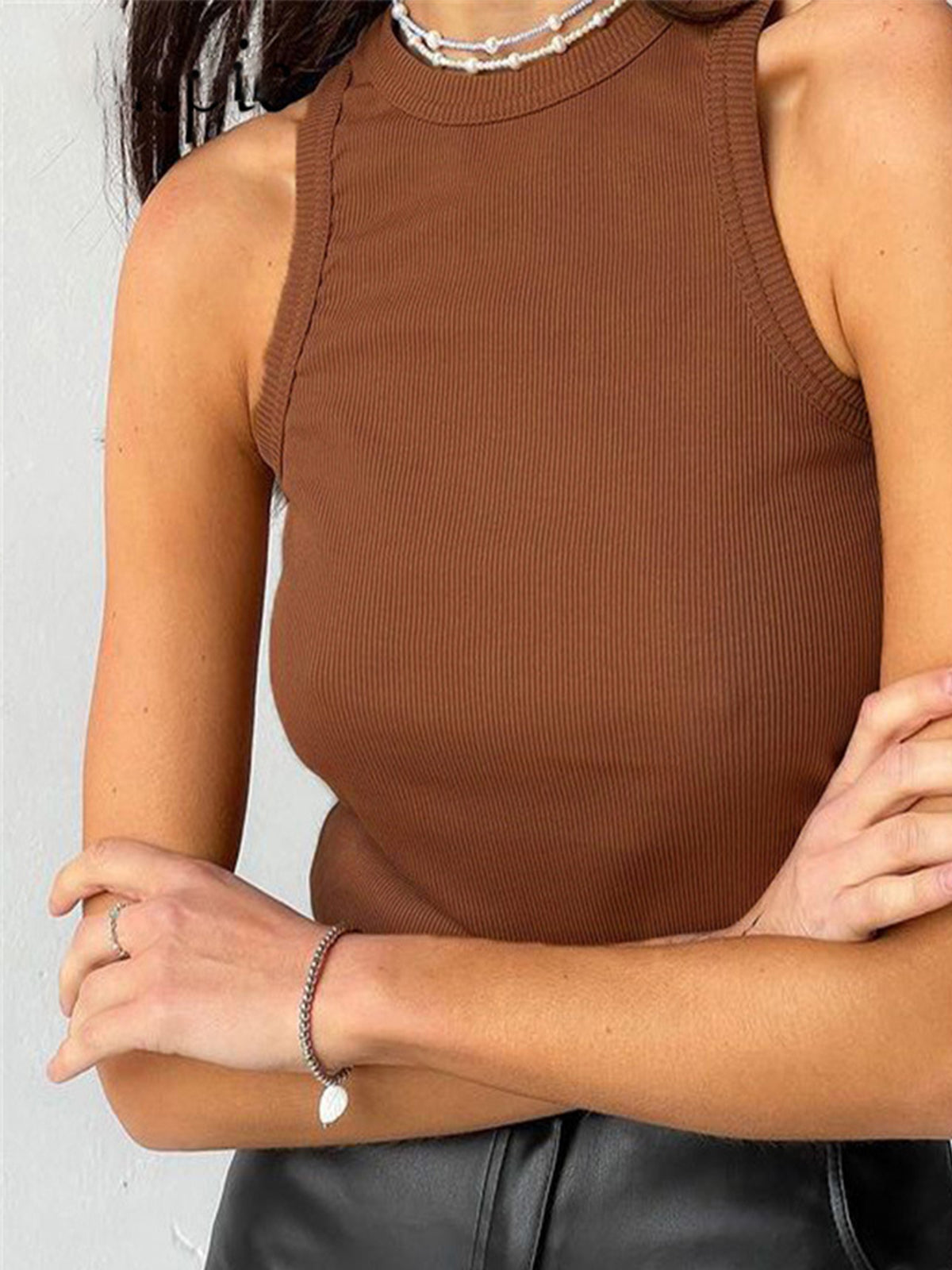 Jennifer | Tank Top Ribbed Knit