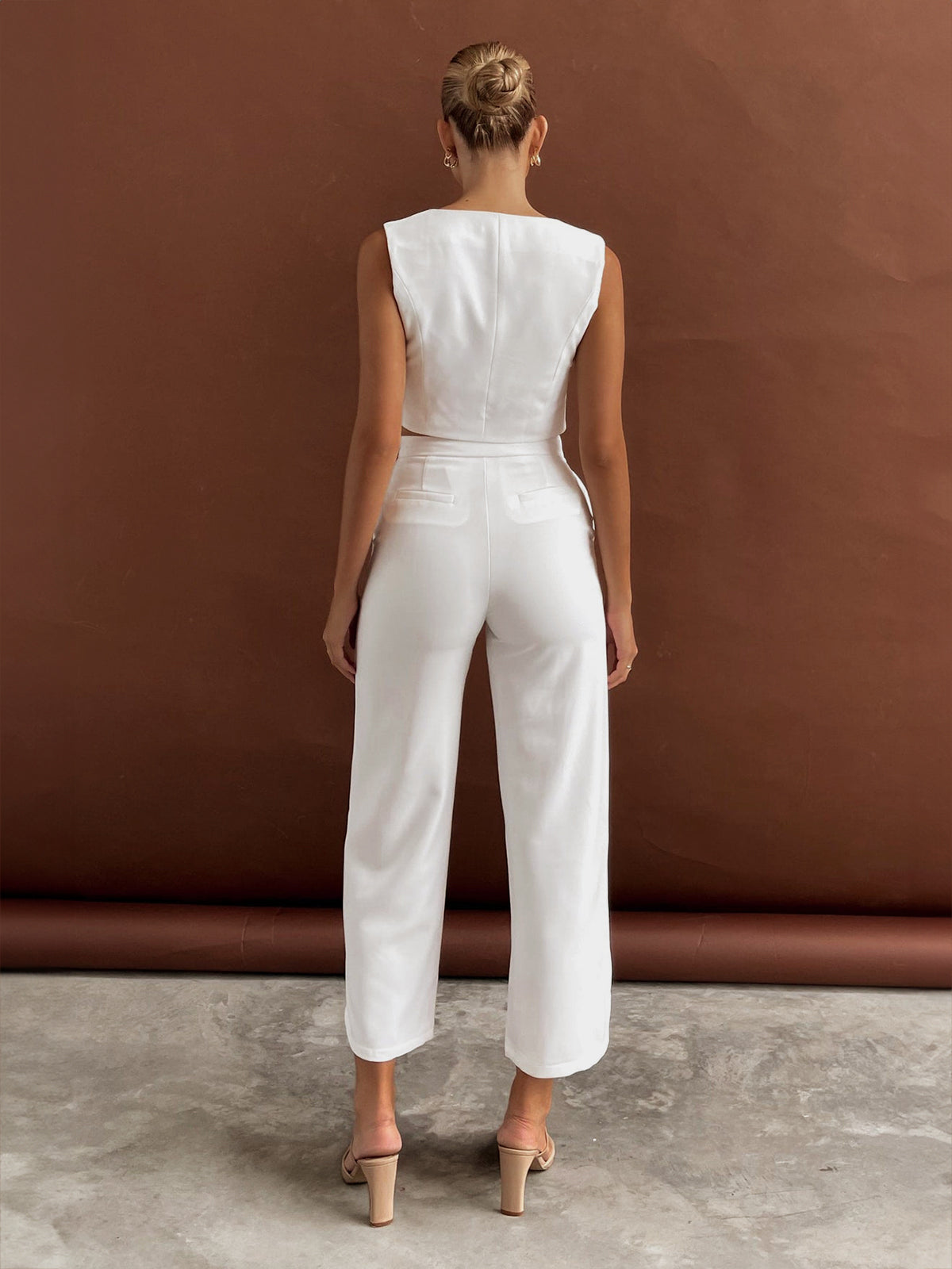 Arna | Two-piece Set with Wrap Trousers